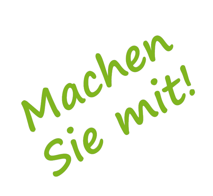 Machen sie mit grün